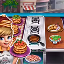Cooking Fast 3 Ribs And Pancakes