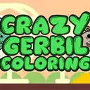 Crazy Gerbil Coloring