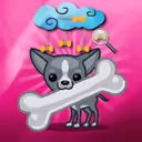 Funny Doggy Hidden Bones