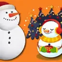 Gravity Snowman Christmas