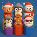 Hexa Stack Christmas