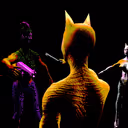 Lizard Lady vs The Cats