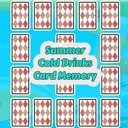 Summer Cold Drinks Card Memory