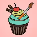 Yummy Cupcake Coloring