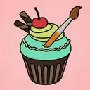 Yummy Cupcake Coloring