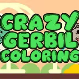 Crazy Gerbil Coloring