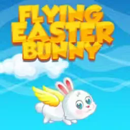 Flying Easter Bunny