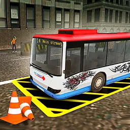 Vegas City Highway Bus Parking Simulator