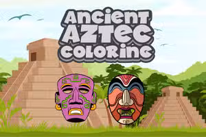 Ancient Aztec Coloring