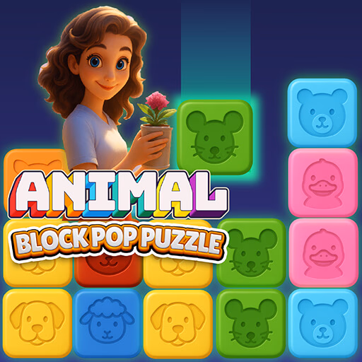 Animal Block Pop Puzzle