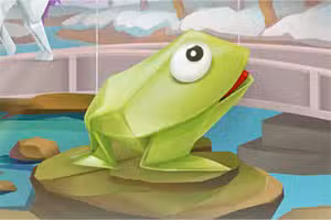 Animal Origami Coloring