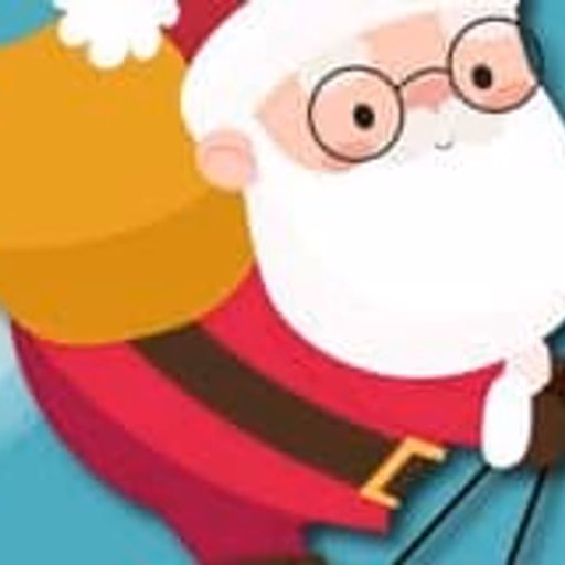 Avalanche Santa Ski Xmas