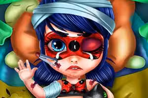 Baby Ladybug Injured