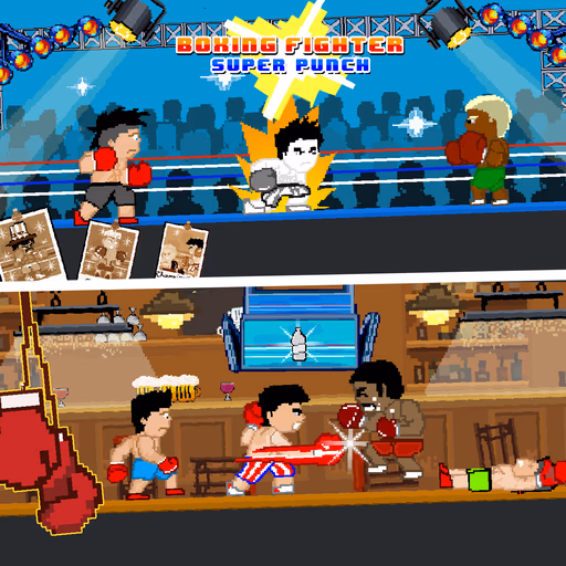 Boxing Fighter Super Punch