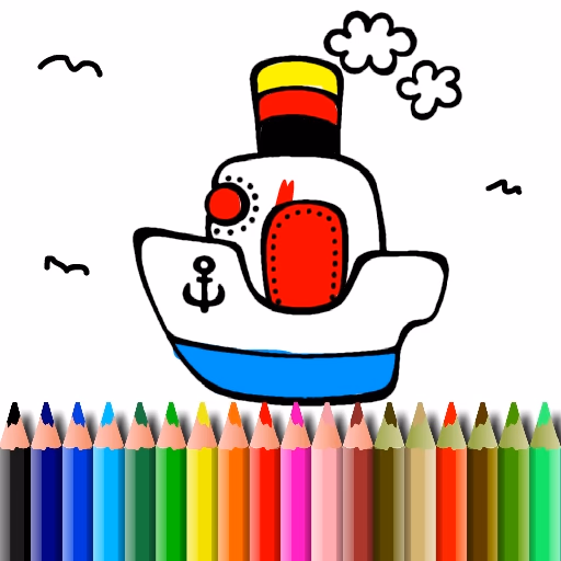BTS Boat Coloring