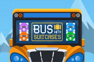 Bus with Suitcases