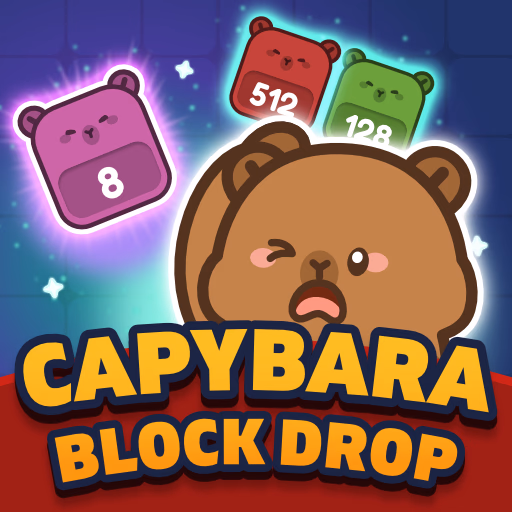 Capybara Block Drop