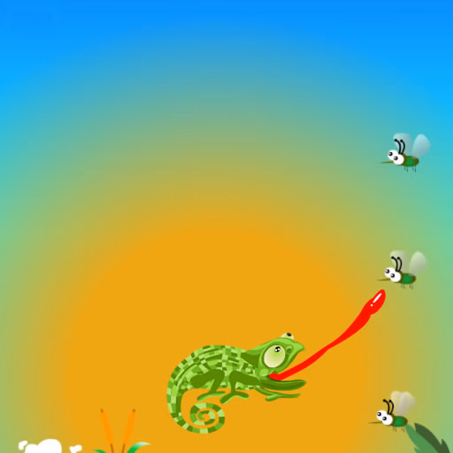 Chameleon Want Eat