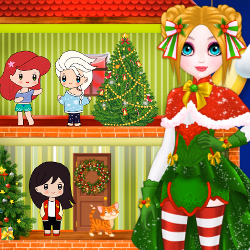 Christmas Puppet Princess House