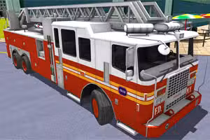 City Fire Truck Rescue