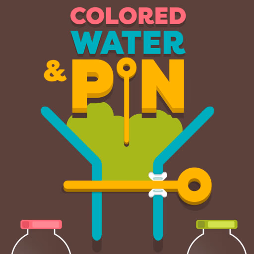 Colored Water & Pin