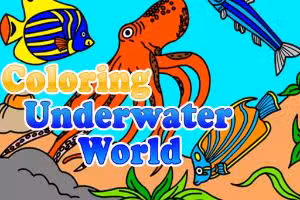 Coloring Underwater World
