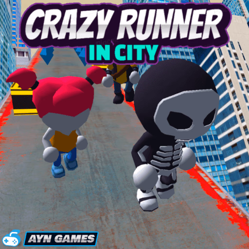 Crazy Runner in City