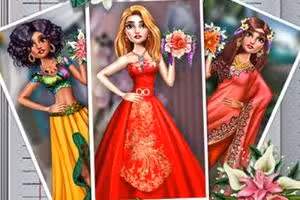 Exotic Wedding Looks