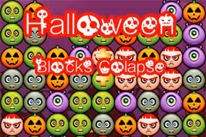 Halloween Blocks Collaspse Delux