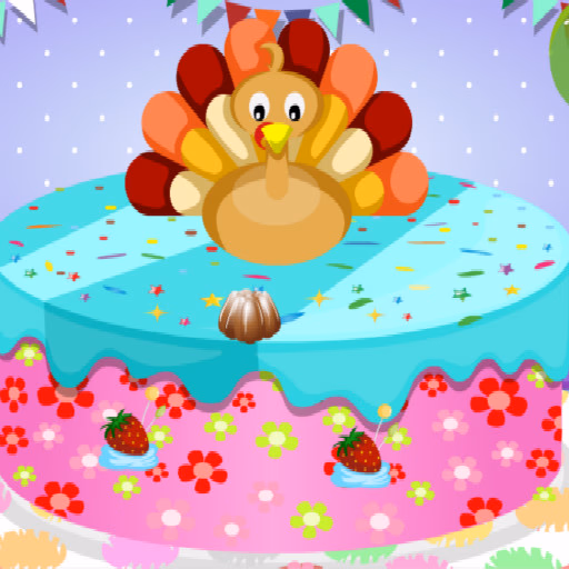 Happy Thanksgiving Cake Master