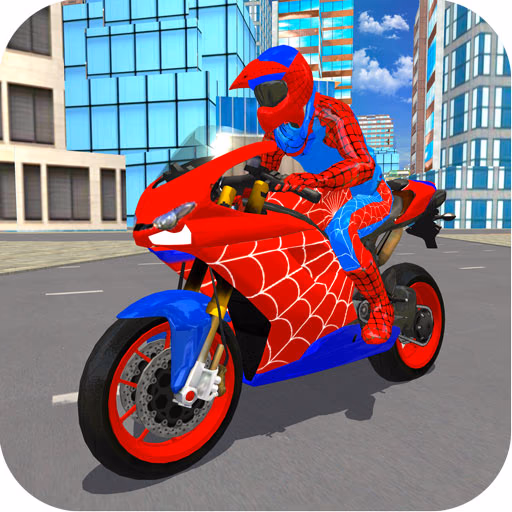 Hero Stunt Spider Bike Simulator 3D 2