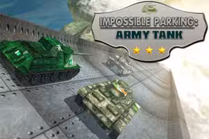 Impossible Parking Army Tank