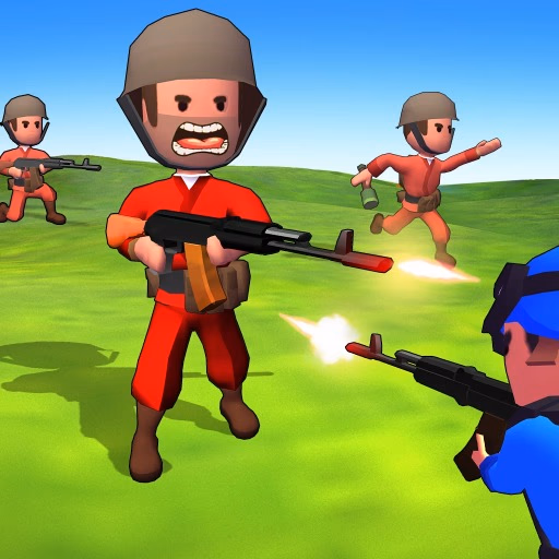 Little Commander. Red vs Blue