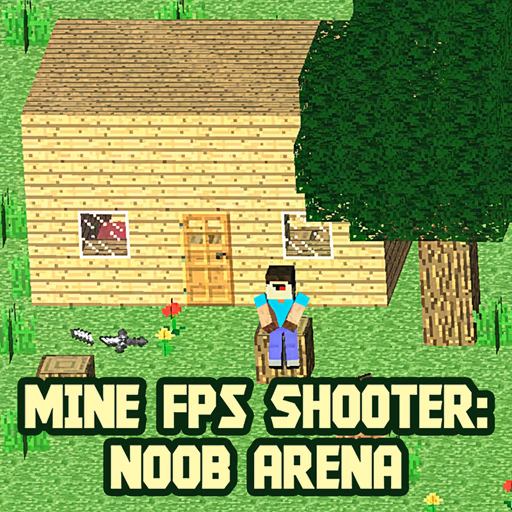 Mine FPS shooter: Noob Arena