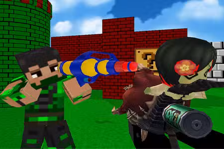 Paintball Gun Pixel 3D Multiplayer