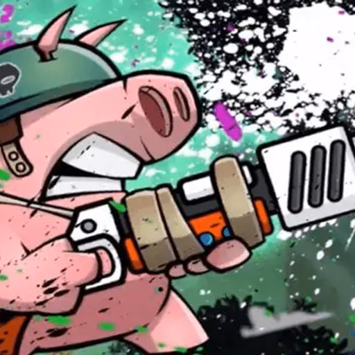 Piggy Soldier Super Adventure