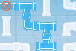 Pipes Flood Puzzle