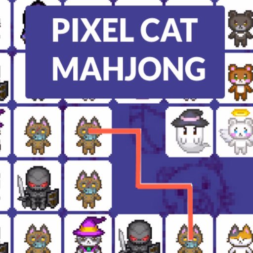 Pixel Cat Mahjong