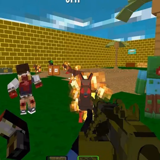 Pixel SWAT Zombie Survival