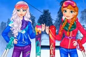 Princesses At Ski