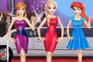 Princesses On Red Carpet