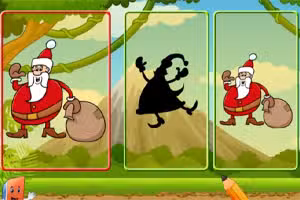 Santa Shadow Match