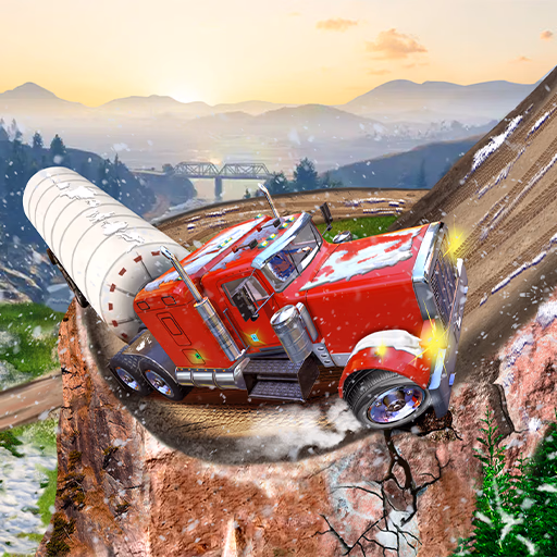 Semi Truck Snow Simulator