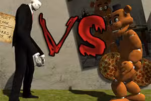 Slenderman VS Freddy The Fazbear