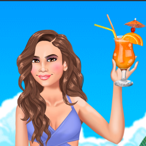 Summer Beach Girl