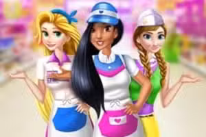 Super Market Cashier Girl