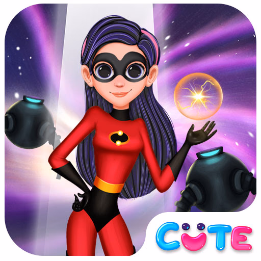 Superhero Violet Fashion Shoot