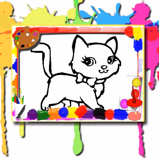 Sweet Cats Coloring