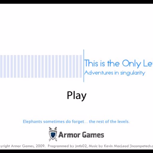This Is The Only Level